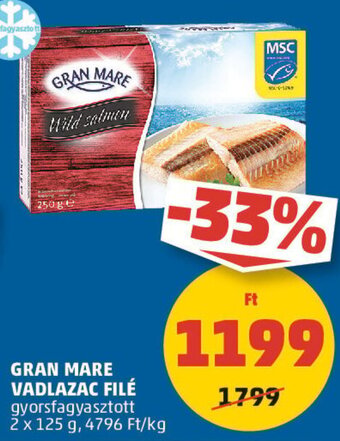 PENNY GRAN MARE VADLAZAC FILÉ 2 x 125 g ajánlat