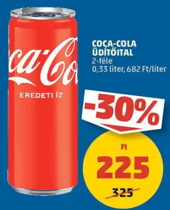 PENNY COCA-COLA ÜDÍTŐITAL 0,33 l ajánlat