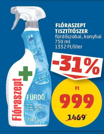 PENNY FLÓRASZEPT TISZTÍTÓSZER 750 ml ajánlat