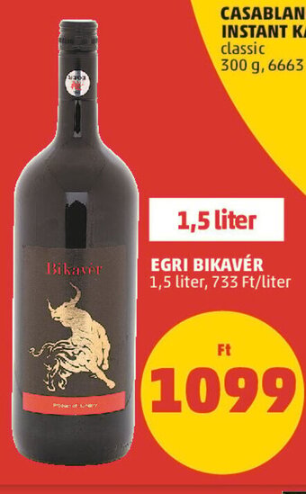 PENNY EGRI BIKAVÉR 1,5 l ajánlat
