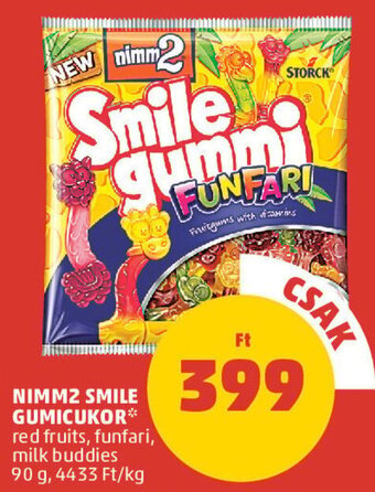 PENNY NIMM2 SMILE GUMICUKOR 90 g ajánlat