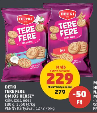 PENNY DETKI TERE FERE OMLÓS KEKSZ 180 g ajánlat