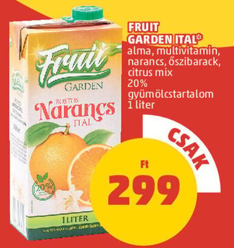 PENNY FRUIT GARDEN ITAL 1 l ajánlat