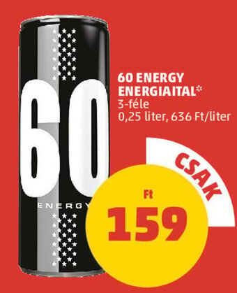 60 ENERGY ENERGIAITAL 0,25 l