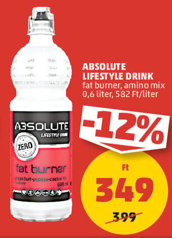ABSOLUTE LIFESTYLE DRINK 0,6 l
