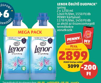 PENNY LENOR ÖBLÍTŐ DUOPACK 2 x 1230 ml ajánlat