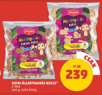 PENNY DETKI ÁLLATFIGURÁS KEKSZ 160 g ajánlat