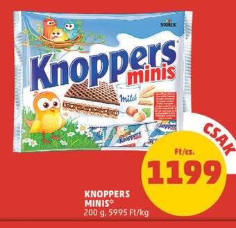 PENNY KNOPPERS MINIS 200 g ajánlat