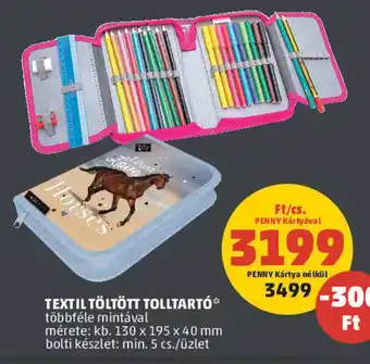 PENNY TEXTIL TÖLTÖTT TOLLTARTÓ 1 db ajánlat