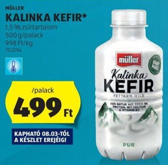 ALDI MÜLLER KALINKA KEFIR 500 g ajánlat