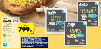 ALDI VIOLIFE VEGÁN TÖMB 200 g ajánlat