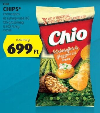 ALDI CHIO CHIPS 125 g ajánlat