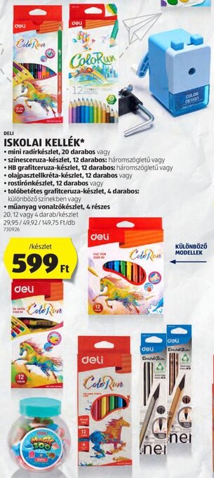 DELI ISKOLAI KELLÉK 20 - 4 db