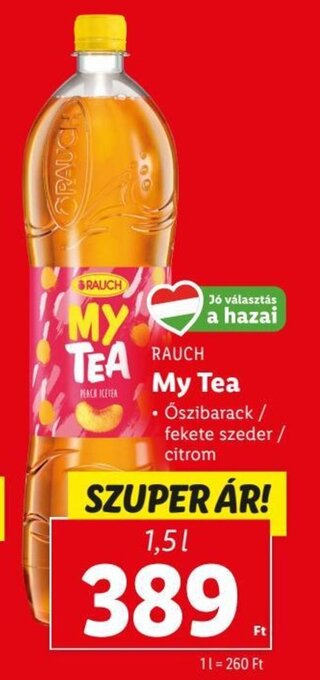 Lidl RAUCH My Tea 1,5 l ajánlat