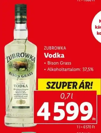 ZUBROWKA Vodka 0,7 l