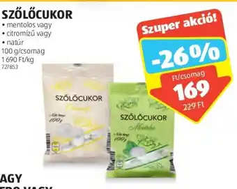 SZŐLŐCUKOR 100 g