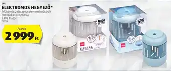 DELI ELEKTROMOS HEGYEZŐ 1 db