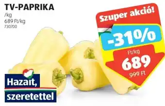 ALDI TV-PAPRIKA 1 kg ajánlat