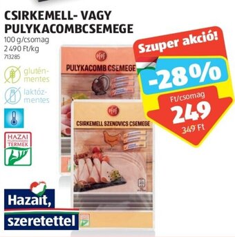CSIRKEMELL- VAGY PULYKACOMBCSEMEGE 100 g