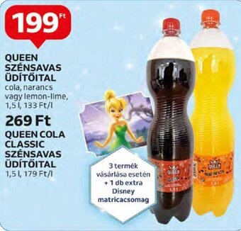 Auchan QUEEN SZÉNSAVAS ÜDÍTŐITAL 1,5 l ajánlat