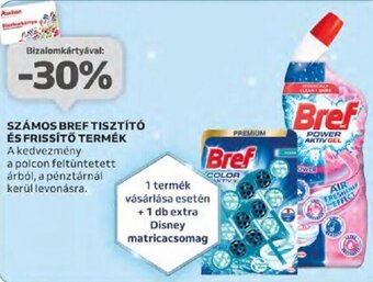 Auchan SZÁMOS BREF TISZTÍTÓ ÉS FRISSÍTŐ TERMÉK ajánlat