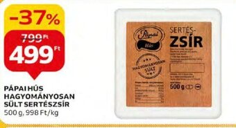 PÁPAI HÚS HAGYOMÁNYOSAN SÜLT SERTÉSZSÍR 500 g