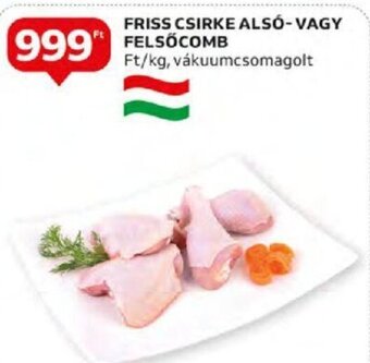Auchan FRISS CSIRKE ALSÓ-VAGY FELSŐCOMB 1 kg ajánlat