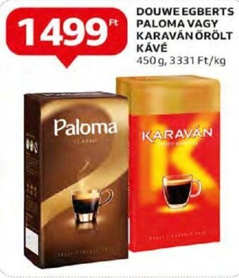 DOUWE EGBERTS PALOMA VAGY KARAVÁN ŐRÖLT KÁVÉ 450 g