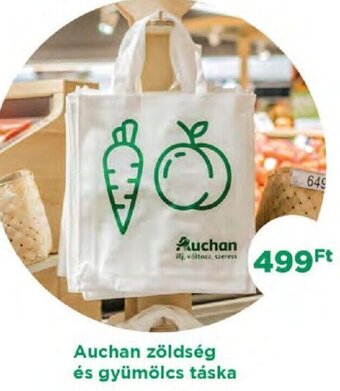 Auchan Auchan zöldség és gyümölcs táska 1 db ajánlat