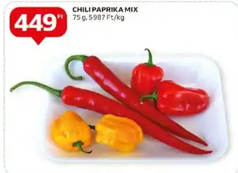 Auchan CHILI PAPRIKA MIX 75 g ajánlat