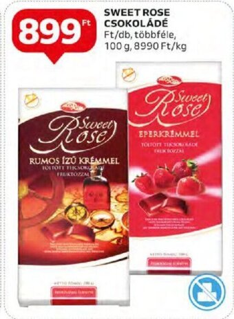 SWEET ROSE CSOKOLÁDÉ 100 g