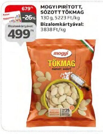 Auchan MOGYI PIRÍTOTT, SÓZOTT TÖKMAG 130 g ajánlat