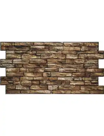 Bonus Shop 3d pvc falpanel barna kőmintás ajánlat