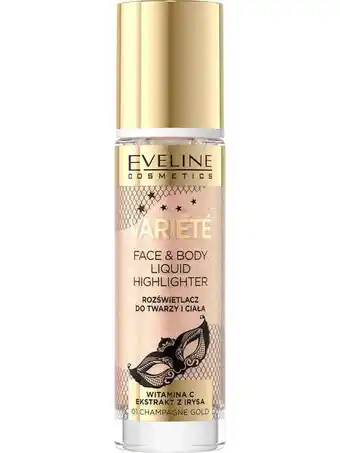 Rossmann Eveline variete liquid champgold folyékony highlighter/01 - 1 db ajánlat
