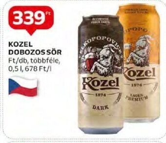 Auchan KOZEL DOBOZOS SÖR 0,5 l ajánlat