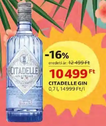 Auchan CITADELLE GIN 0,7 l ajánlat