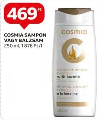 Auchan COSMIA SAMPON VAGY BALZSAM 250 ml ajánlat