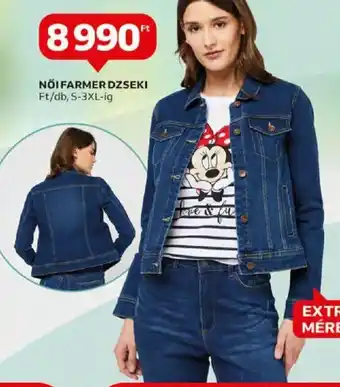 NŐI FARMER DZSEKI 1 db