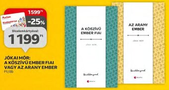 Auchan JÓKAI MÓR: A KÖSZÍVŰ EMBER FIAI stb. 1 db ajánlat