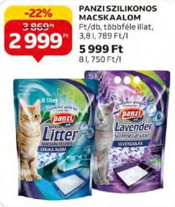 Auchan PANZI SZILIKONOS MACSKAALOM 3,8 l ajánlat