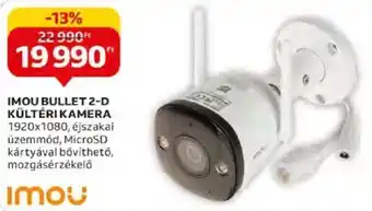 Auchan IMOU BULLET 2-D KÜLTÉRI KAMERA 1 db ajánlat
