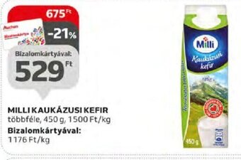 Auchan MILLI KAUKÁZUSI KEFIR 450 g ajánlat