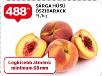 Auchan SÁRGA HÚSÚ ŐSZIBARACK 1 kg ajánlat