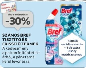 Auchan SZÁMOS BREF TISZTÍTÓ ÉS FRISSÍTŐ TERMÉK ajánlat