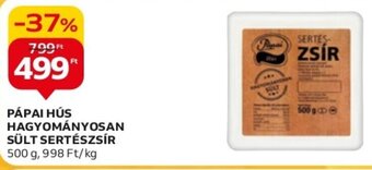 PÁPAI HÚS HAGYOMÁNYOSAN SÜLT SERTÉSZSÍR 500 g