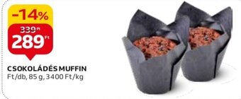 Auchan CSOKOLÁDÉS MUFFIN 85 g ajánlat