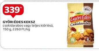 Auchan GYŐRI ÉDES KEKSZ 150 g ajánlat