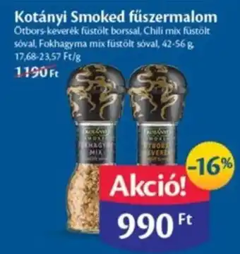 EcoFamily Kotányi Smoked fűszermalom 1 db ajánlat