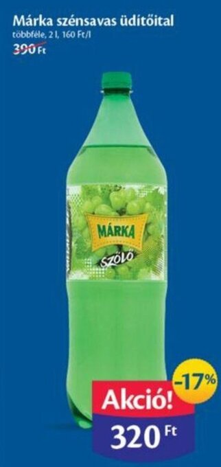 Márka szénsavas üdítőital 2 l