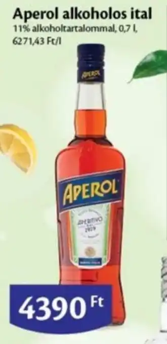 Aperol alkoholos ital 0,7 l
